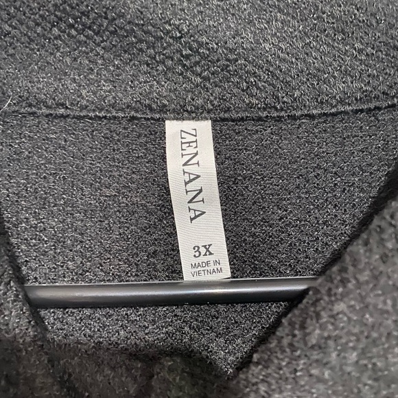 Zenana Button Front Coat Jacket Size 3X - Picture 2 of 5